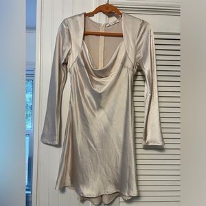 Saints and Secrets champagne dress